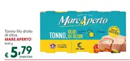 DiMeglio Tonno filo d'olio di oliva Mare Aperto offerta