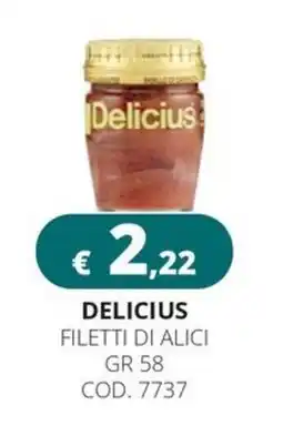 Altasfera Delicius filetti di alici offerta