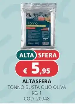 Altasfera Tonno busta olio oliva Alta Sfera offerta