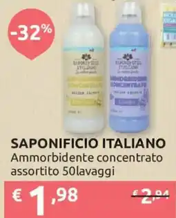 Ipersoap Saponificio Italiano Ammorbidente concentrato offerta