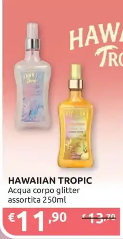 Ipersoap Hawaiian Tropic Acqua corpo glitter offerta