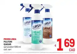 Metro Pulitori Quasar offerta
