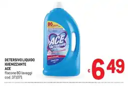 Metro Detersivo liquido igienizzante Ace offerta