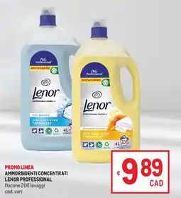 Metro Ammorbidenti concentrati Lenor Professional offerta