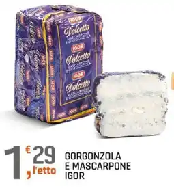A&O Gorgonzola e Mascarpone Igor offerta