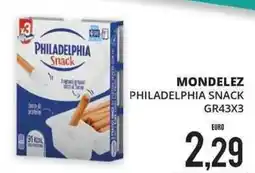 Mazzeo Giocattoli Mondelez Philadelphia Snack offerta