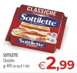 MerSi Supermercati Sottilette Classiche offerta