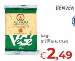 MerSi Supermercati Asiago VéGé offerta