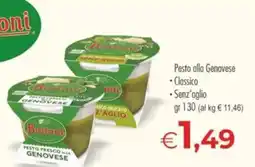 MerSi Supermercati Pesto fresco alla genovese offerta