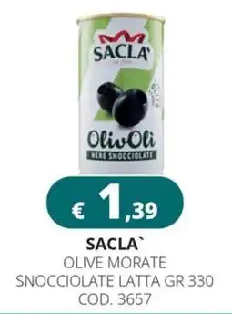 Altasfera Sacla olive morate snocciolate offerta