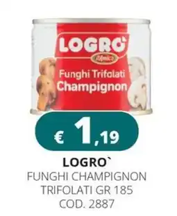 Altasfera Logro funghi champignon trifolati offerta