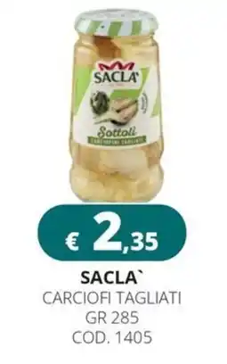 Altasfera Sacla carciofi tagliati offerta