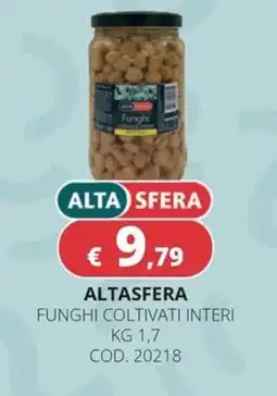 Altasfera Funghi coltivati interi Alta Sfera offerta