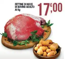 Sidis Fettine di noce di bovino adulto offerta