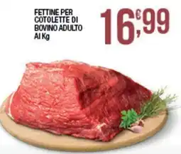 Sidis Fettine per cotolette di bovino adulto offerta