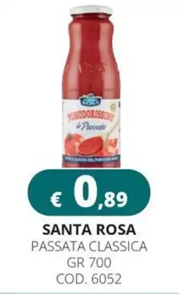 Altasfera Santa Rosa passata classica offerta