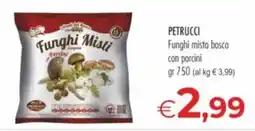 MerSi Supermercati Petrucchi Funghi misti bosco con porcini offerta