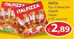 MerSi Supermercati Italpizza pizza la numero uno offerta