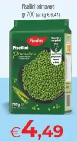 MerSi Supermercati Findus Pisellini Primavera offerta