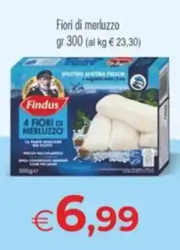 MerSi Supermercati Findus 4 Fiori di Merluzzo offerta