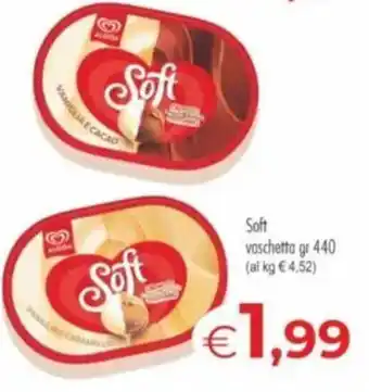 MerSi Supermercati Algida Soft Vaschetta offerta