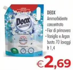 MerSi Supermercati Deox Ammorbidente concentrato offerta