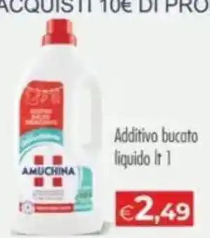 Additivo bucato liquido Amuchina