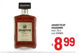 Metro Amaretto 28° Disaronno offerta
