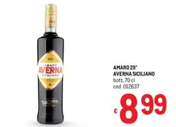 Metro Amaro Averna Siciliano offerta
