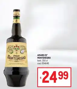 Metro Amaro Montenegro offerta