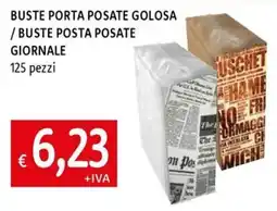IperFamila Buste porta posate golosa / buste posta posate giornale offerta