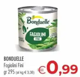MerSi Supermercati Bonduelle Fagiolini Fini offerta
