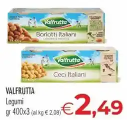 MerSi Supermercati Valfrutta Legumi offerta
