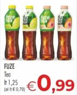 MerSi Supermercati Fuze Tea offerta