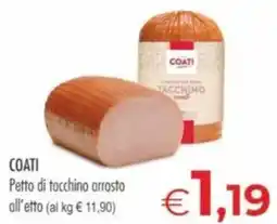 MerSi Supermercati Coati petto di tacchino arrosto offerta