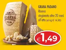 MerSi Supermercati Grana Padano Riserva offerta