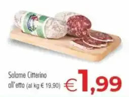 MerSi Supermercati Salame Citterino offerta