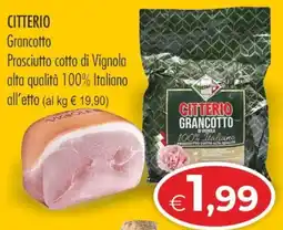 MerSi Supermercati Citterio Grancotto offerta
