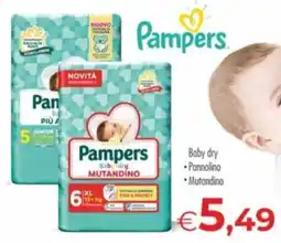 MerSi Supermercati Pampers Baby-dry Mutandino offerta