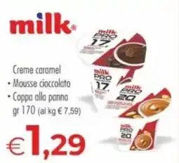 MerSi Supermercati milk PRO offerta