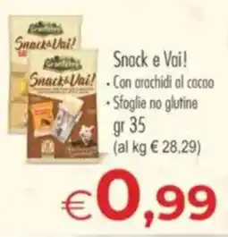 MerSi Supermercati Snacks Vai! Granitore offerta
