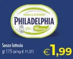 MerSi Supermercati Philadelphia senza lattosio offerta