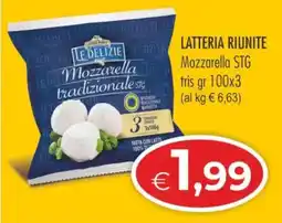MerSi Supermercati Mozzarella STG offerta