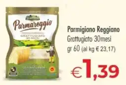 MerSi Supermercati Parmureggio Parmigiano Reggiano Grattugiato offerta