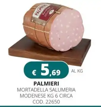 Mortadella salumeria modenese palmieri