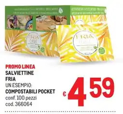 Metro Salviettine Fria offerta