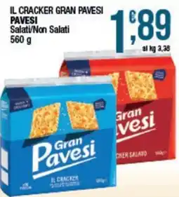 Sidis Il cracker gran pavesi offerta