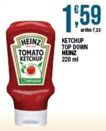 Sidis Ketchup top down Heinz offerta