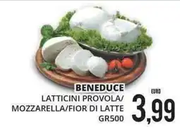 Mazzeo Giocattoli Beneduce latticini provola/ mozzarella/fior di latte offerta