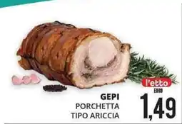 Mazzeo Giocattoli GePi Porchetta tipo Ariccia offerta